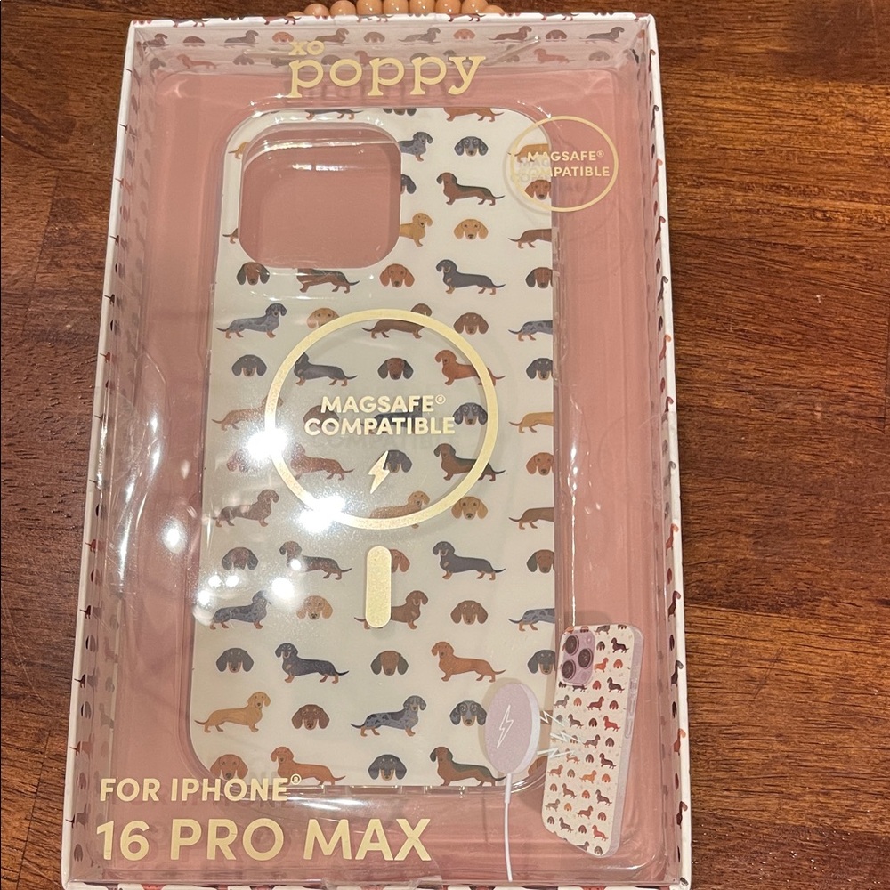 iPhone 16 Pro Max Case - Dachshund Pattern